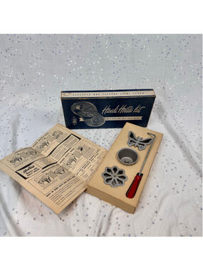 Vintage 1950s Handi Hostess Kit | Bonley Waf-L-Ette & Patty Shell Molds | Comple